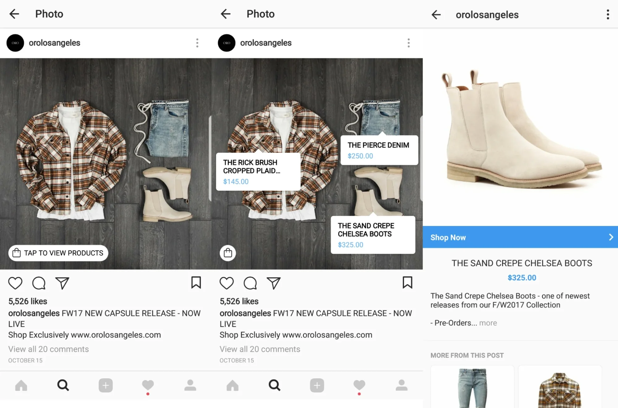 enabling Shopping on Instagram